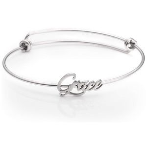 ✨GRACE ADJUSTABLE NAME BRACELET  *NWT*✨